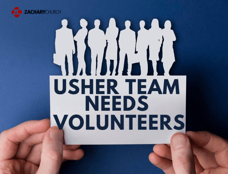 Usher’s team needs&nbsp;volunteers