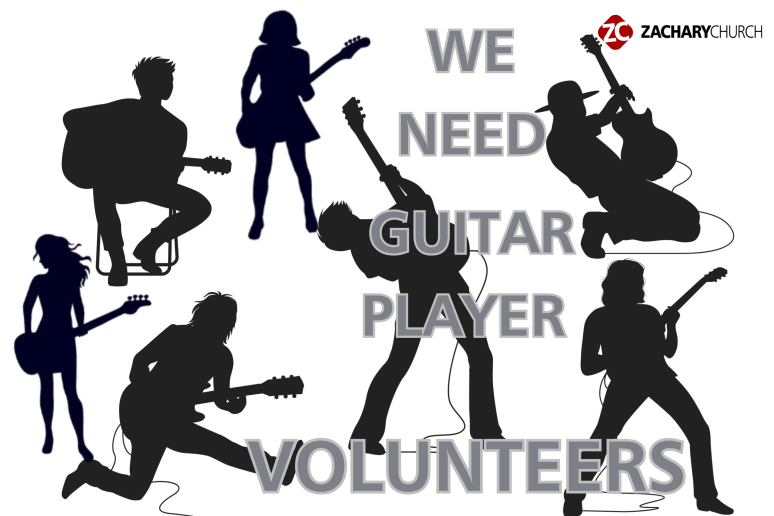 Guitar Volunteers Needed